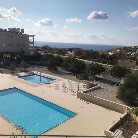 דירה Chloraka Sea View
